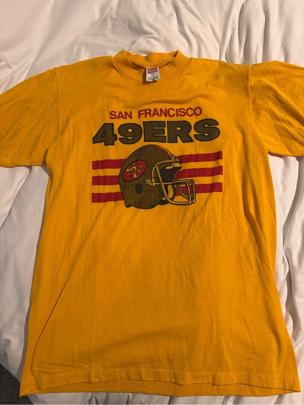 49ers Yellow Team Tee - Vintage Style